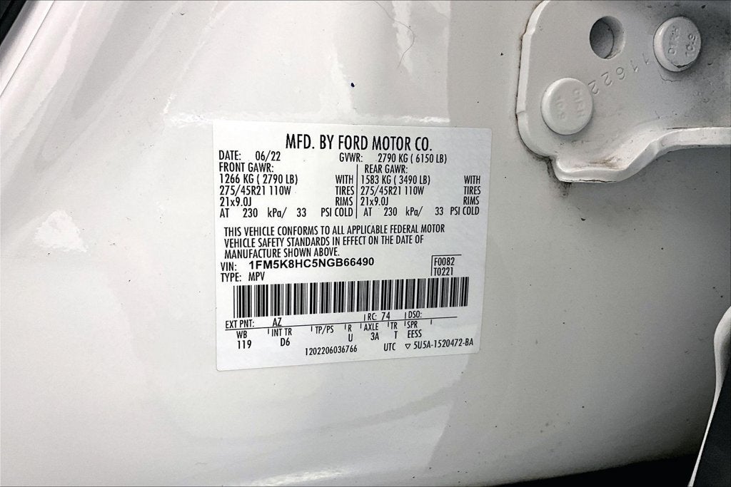 2022 Ford Explorer Platinum