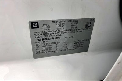 2015 Chevrolet Tahoe LT