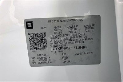 2020 Cadillac XT6 Sport