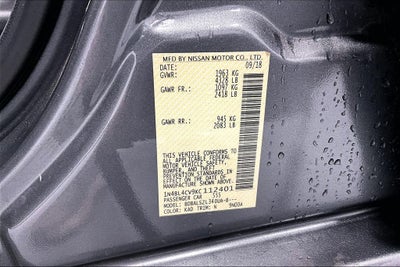 2019 Nissan Altima 2.5 SR