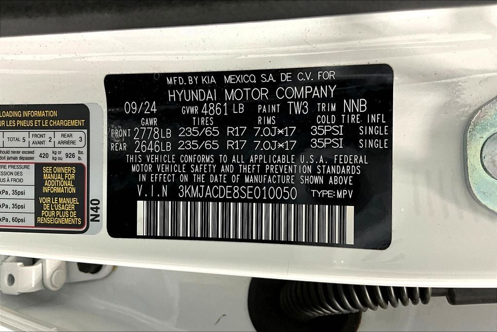 2025 Hyundai Tucson SE