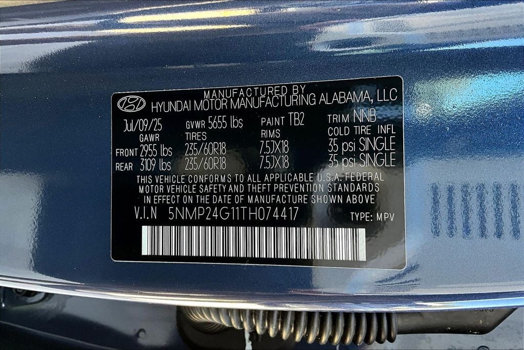 2026 Hyundai Santa Fe Hybrid SEL