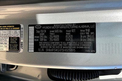 2025 Hyundai Santa Fe Hybrid Limited