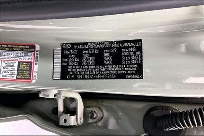 2023 Hyundai Santa Cruz Limited