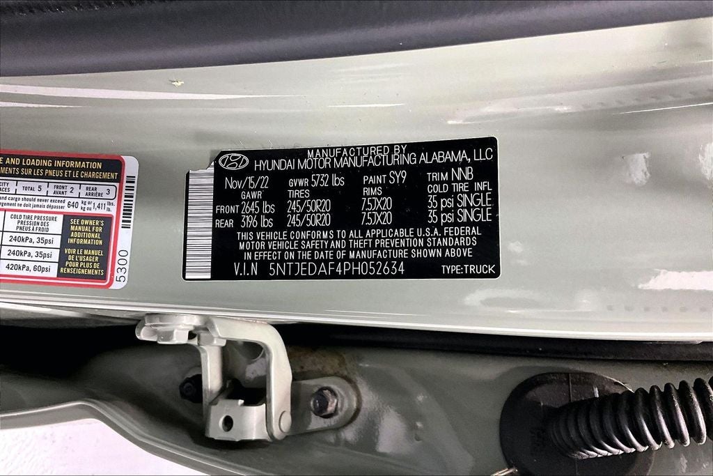 2023 Hyundai Santa Cruz Limited
