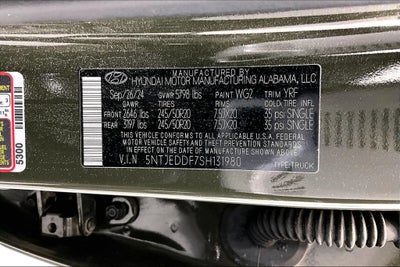 2025 Hyundai Santa Cruz Limited