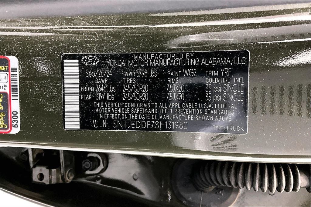 2025 Hyundai Santa Cruz Limited