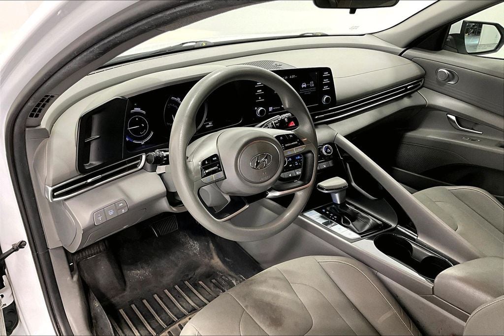 2022 Hyundai Elantra Hybrid Blue