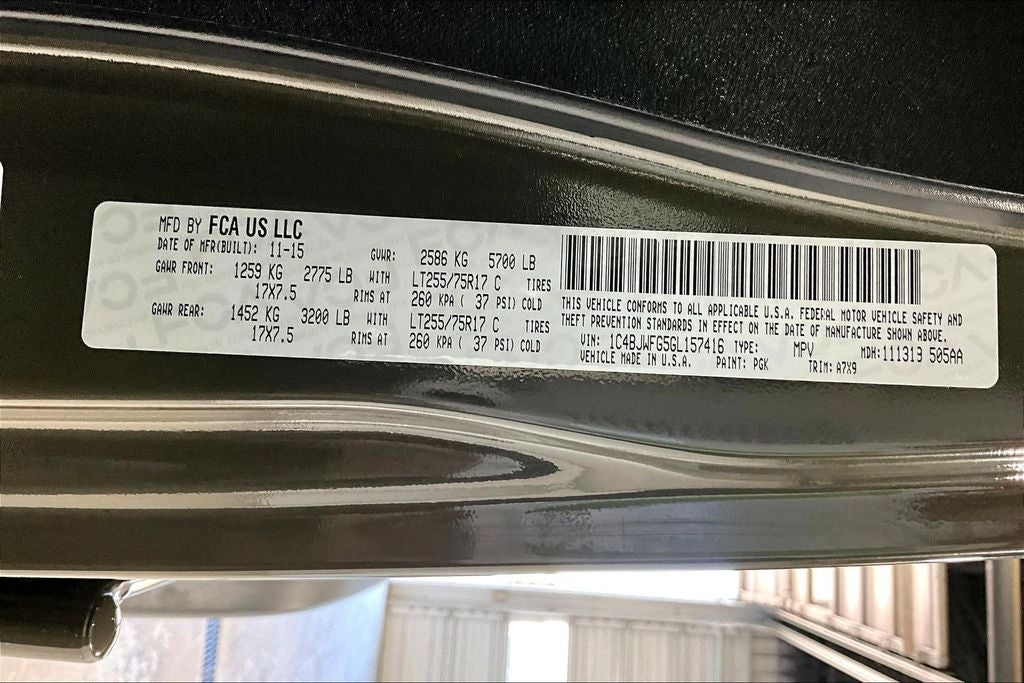 2016 Jeep Wrangler Unlimited Rubicon