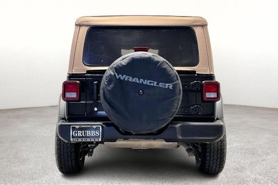 2020 Jeep Wrangler Unlimited Black and Tan 4x4