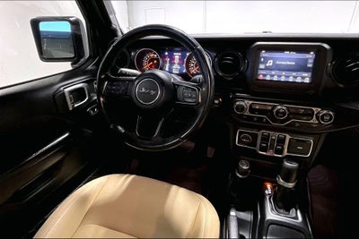 2020 Jeep Wrangler Unlimited Black and Tan 4x4