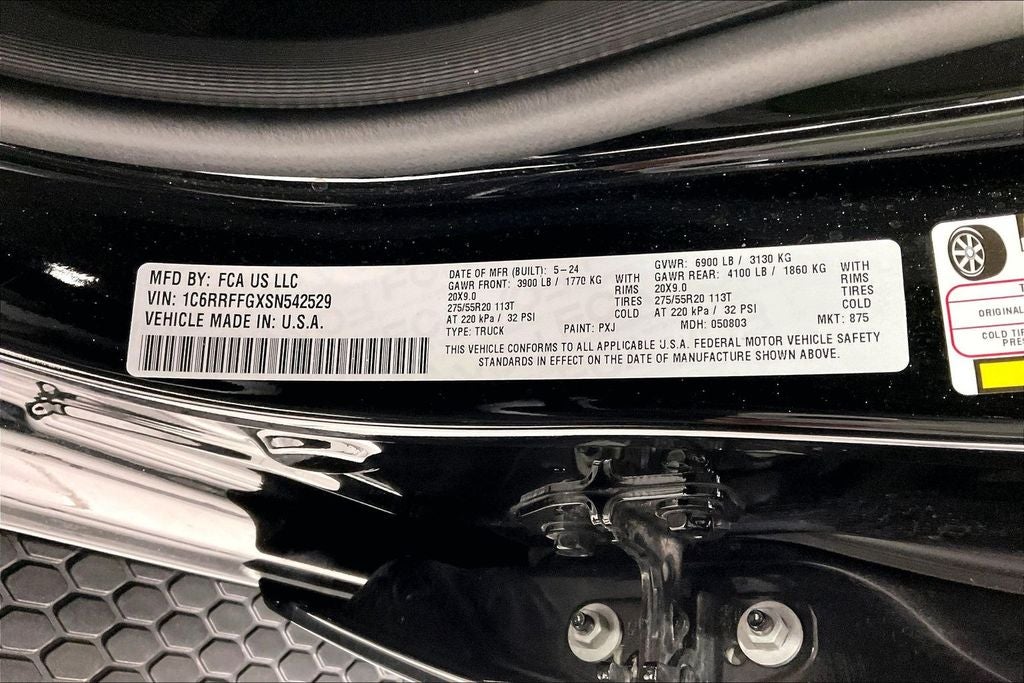 2025 RAM 1500 Big Horn Crew Cab 4x4 5'7' Box