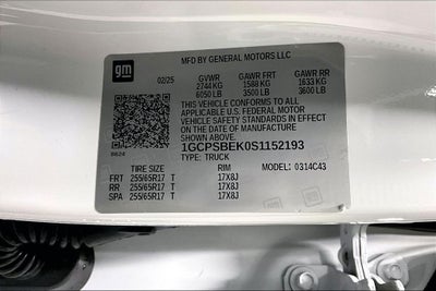 2025 Chevrolet Colorado 2WD WT