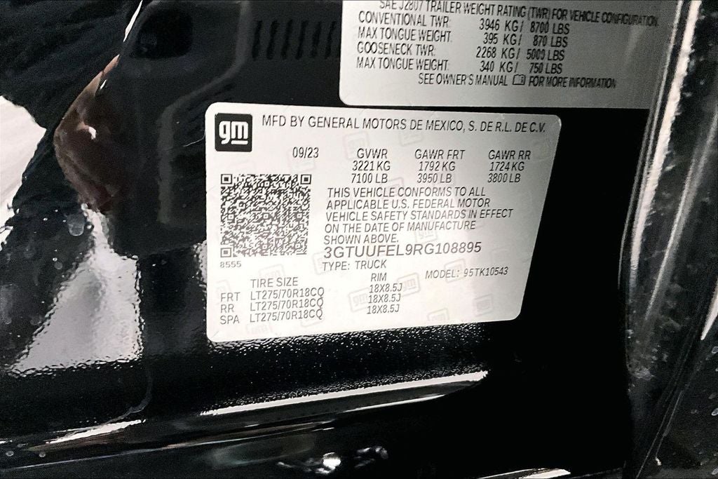 2024 GMC Sierra 1500 4WD Crew Cab Short Box AT4X