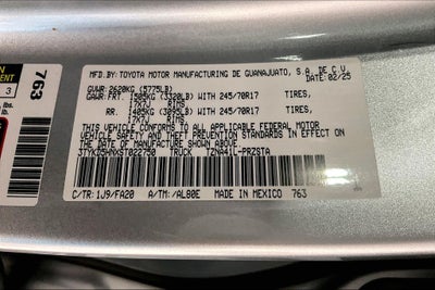 2025 Toyota Tacoma SR