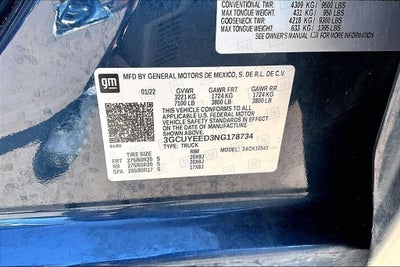 2022 Chevrolet Silverado 1500 LTD RST